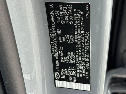 Certified 2024 Hyundai Tucson Limited FWD image 28