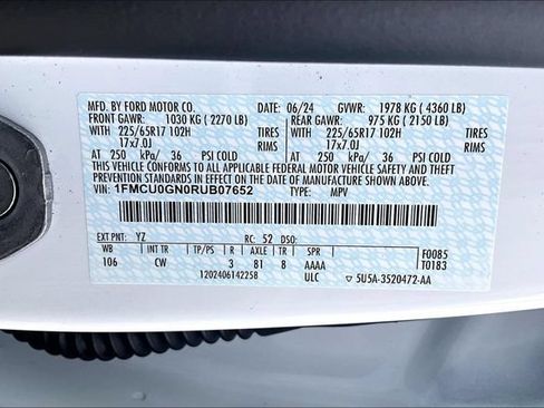 Used 2024 Ford Escape Active FWD image 28