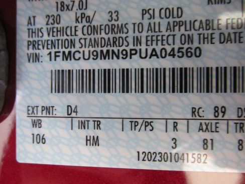 Used 2023 Ford Escape ST-Line image 44