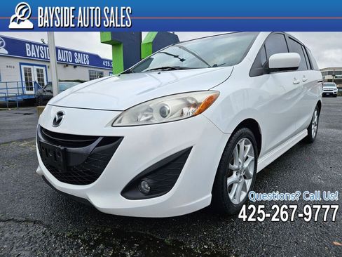 Used 2012 MAZDA MAZDA5 Touring w/ Moonroof & Audio Pkg image 1