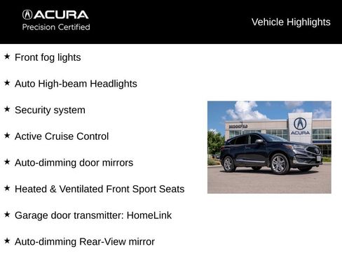 Certified 2020 Acura RDX w/ Advance Package AWD/4WD image 17