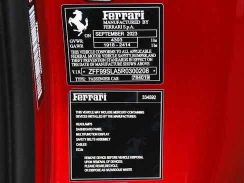 Used 2024 Ferrari 296 GTB image 14