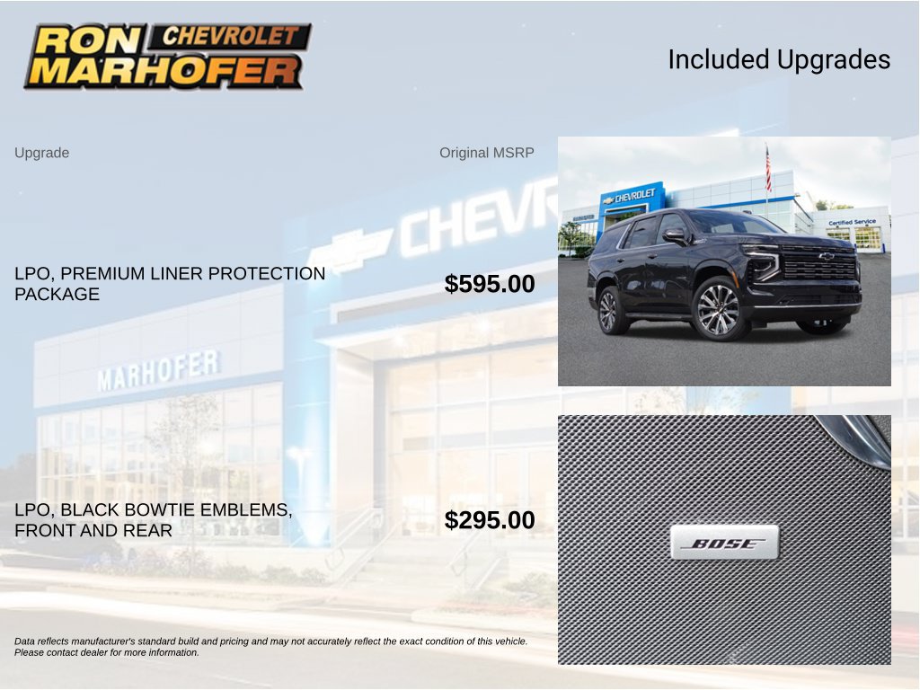 New 2026 Chevrolet Tahoe High Country AWD/4WD image 6