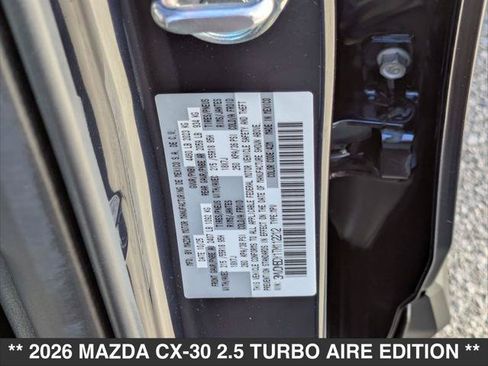 New 2026 MAZDA CX-30 2.5 Turbo AWD/4WD image 15