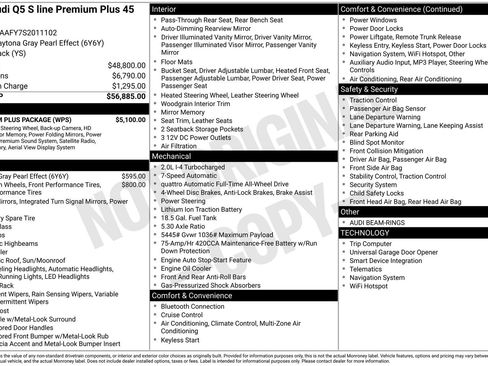 Used 2025 Audi Q5 2.0T Premium Plus w/ Premium Plus Package image 40