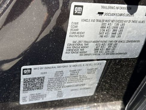 Certified 2024 Chevrolet Silverado 1500 LT Trail Boss w/ Convenience Package II AWD/4WD image 33