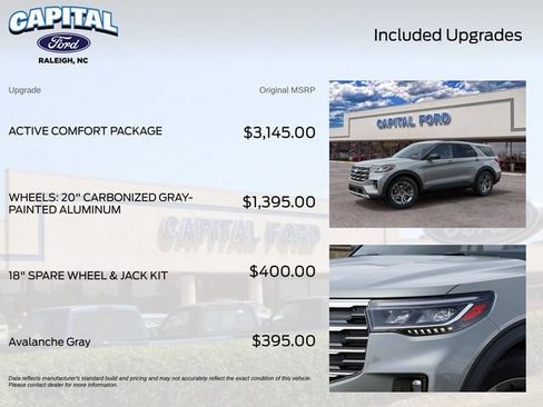 New 2027 Ford Explorer Active w/ Active Comfort Package AWD/4WD image 5