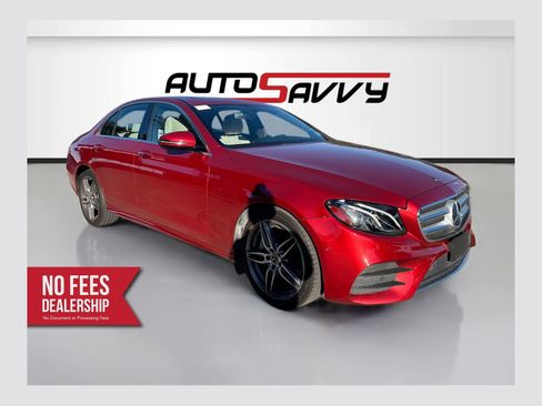 Used 2020 Mercedes-Benz E 450 4MATIC Sedan image 1