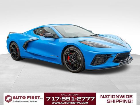 Used 2023 Chevrolet Corvette Stingray Preferred Cpe w/ Z51 Performance Package RWD image 1