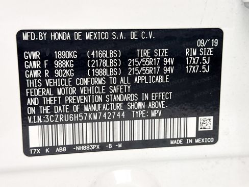 Used 2019 Honda HR-V EX image 35