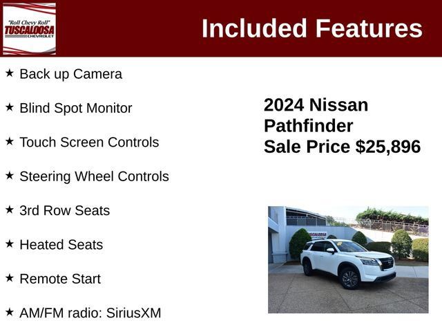 Used 2024 Nissan Pathfinder SV AWD/4WD image 6