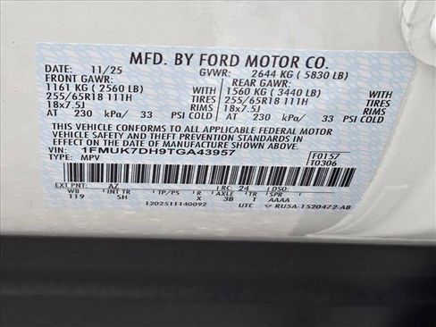 New 2026 Ford Explorer Active w/ Active Comfort Package image 18