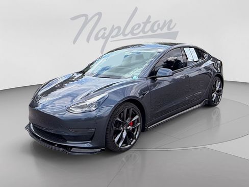 Used 2022 Tesla Model 3 Performance AWD/4WD image 1