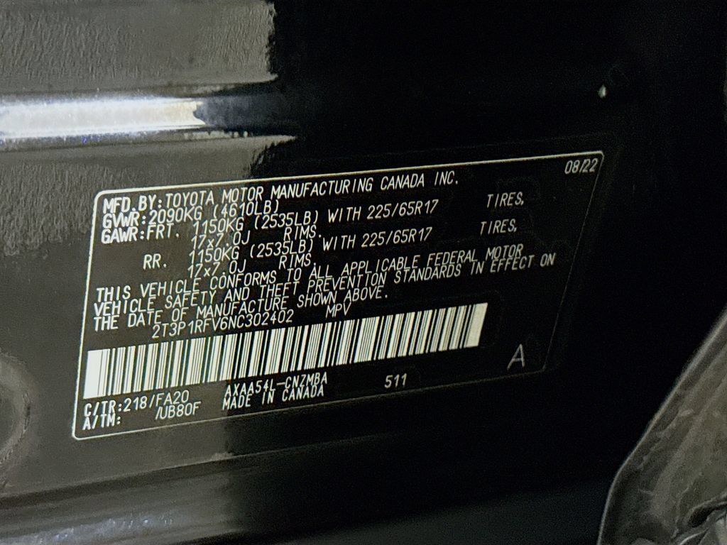 Certified 2022 Toyota RAV4 XLE w/ Convenience Package AWD/4WD image 35