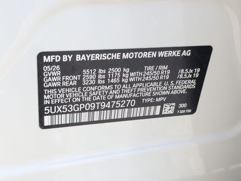 New 2026 BMW X3 xDrive30i w/ Premium Package AWD/4WD image 42