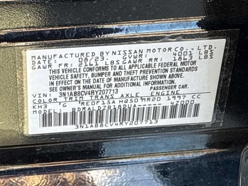 Used 2024 Nissan Sentra SV FWD image 28