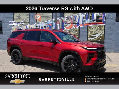 New 2026 Chevrolet Traverse RS