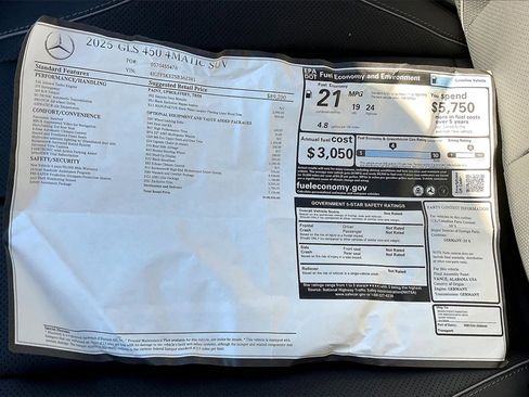 New 2025 Mercedes-Benz GLS 450 4MATIC image 14