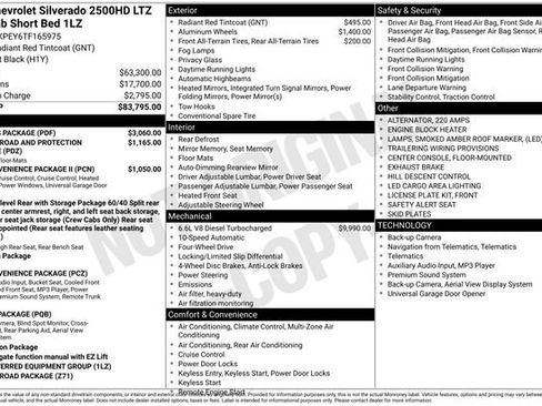 Used 2026 Chevrolet Silverado 2500 LTZ w/ LTZ Plus Package AWD/4WD image 20