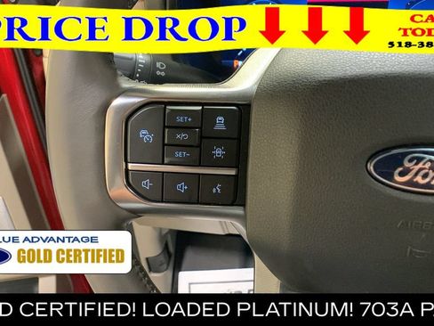 Certified 2024 Ford F150 Platinum w/ Equipment Group 703A Plus AWD/4WD image 35