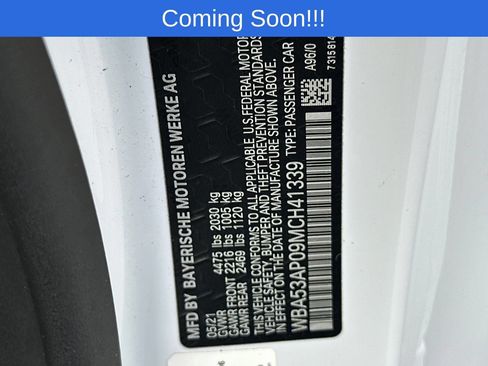Used 2021 BMW 430i Coupe w/ Parking Assistance Package RWD image 29