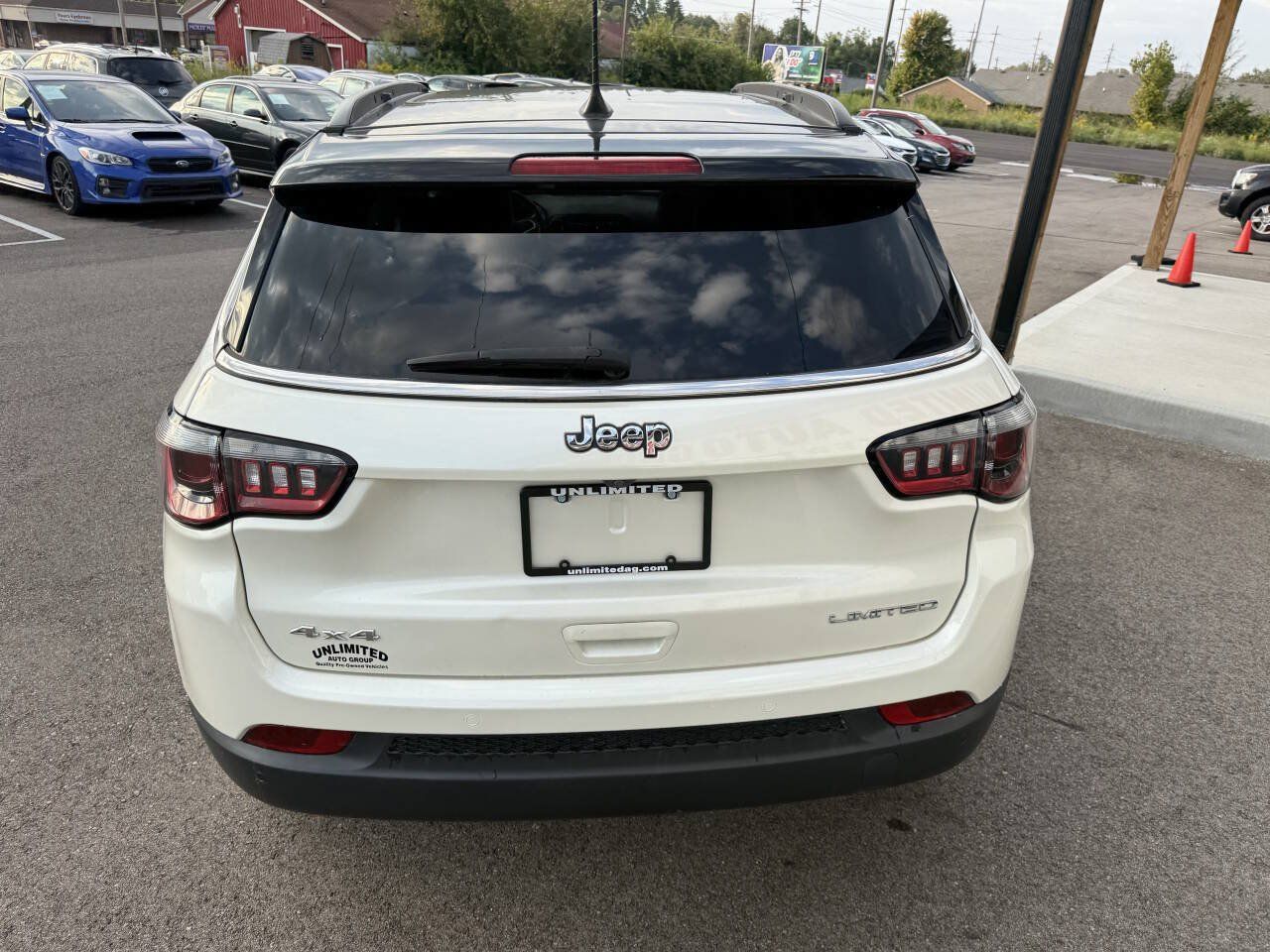Used 2021 Jeep Compass Limited w/ Sun and Sound Group AWD/4WD image 9