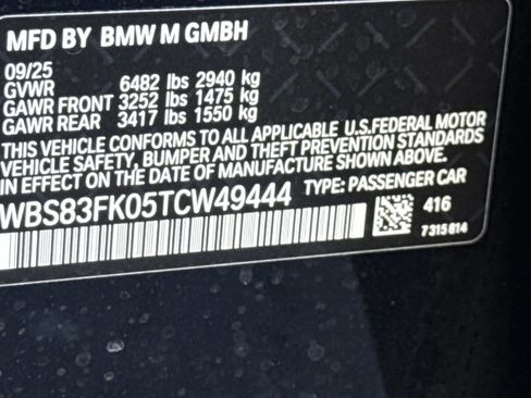 New 2026 BMW M5 w/ Carbon Package image 30