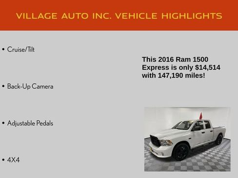 Used 2016 RAM 1500 Express AWD/4WD image 14