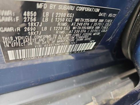 Used 2022 Subaru Outback Limited AWD/4WD image 39