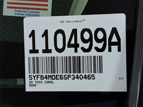 Certified 2025 Toyota Corolla LE image 30