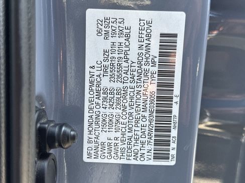 Used 2022 Honda CR-V Touring image 37