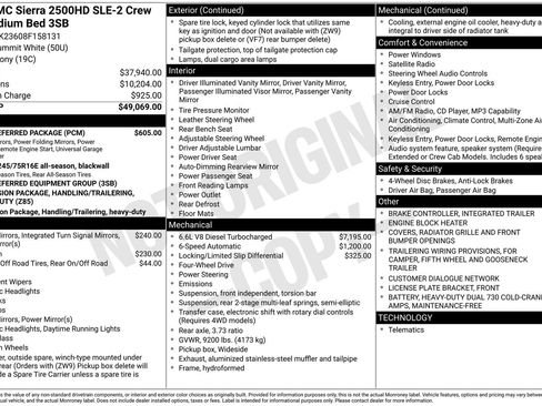 Used 2008 GMC Sierra 2500 SLE w/ SLE2 Preferred Package image 5