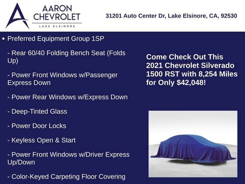 Used 2021 Chevrolet Silverado 1500 RST w/ Z71 Off-Road Package image 5