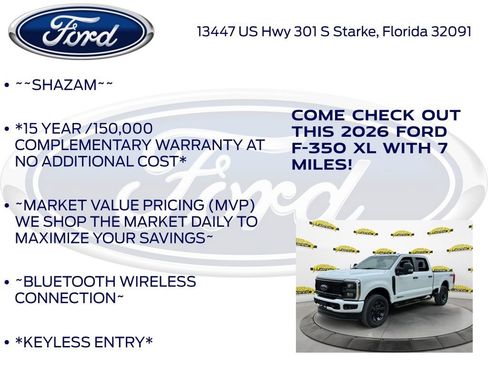 New 2026 Ford F350 XL w/ STX Appearance Package image 5