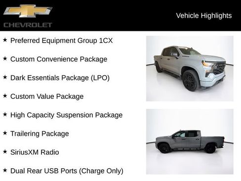 Used 2024 Chevrolet Silverado 1500 Custom w/ Turbomax Blackout Package image 5