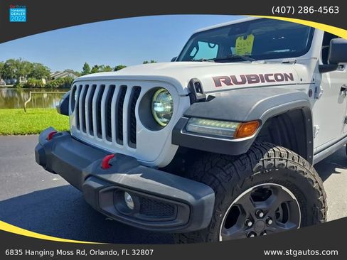 Used 2021 Jeep Gladiator Rubicon w/ LED Lighting Group AWD/4WD image 11