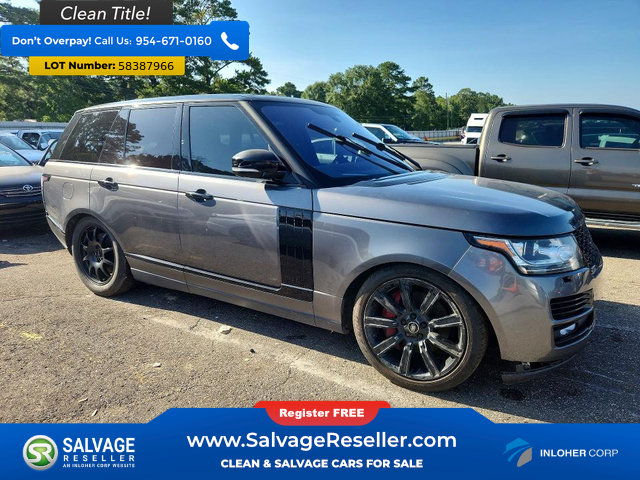 Used 2016 Land Rover Range Rover Supercharged AWD/4WD image 5