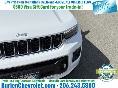Used 2024 Jeep Grand Cherokee L Overland w/ Advanced Protech Group III AWD/4WD image 41