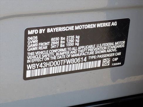 New 2026 BMW i4 xDrive40i w/ M Sport Package AWD/4WD image 18