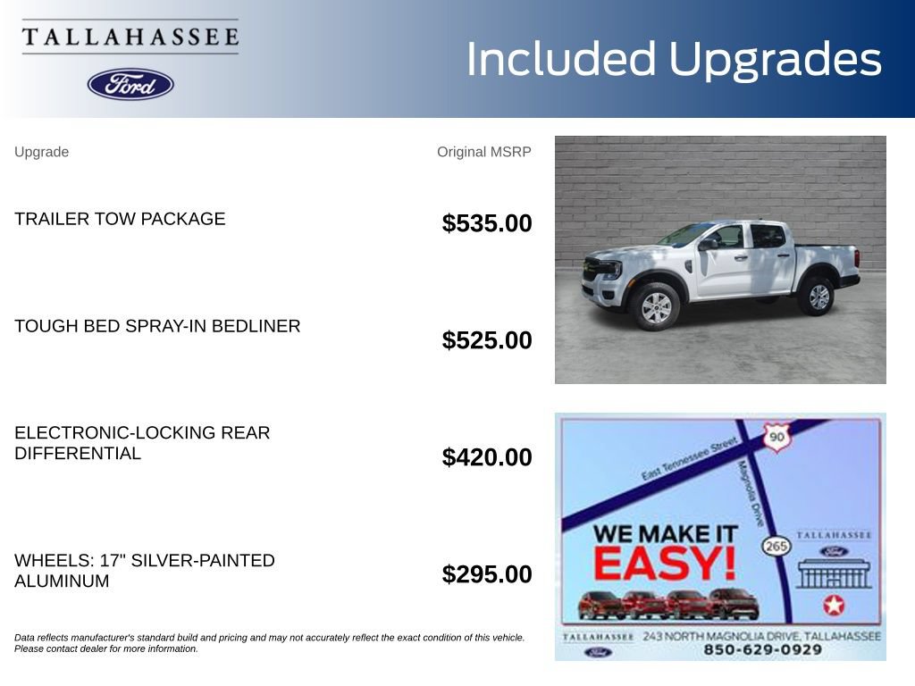 New 2026 Ford Ranger XL w/ Trailer Tow Package RWD image 3