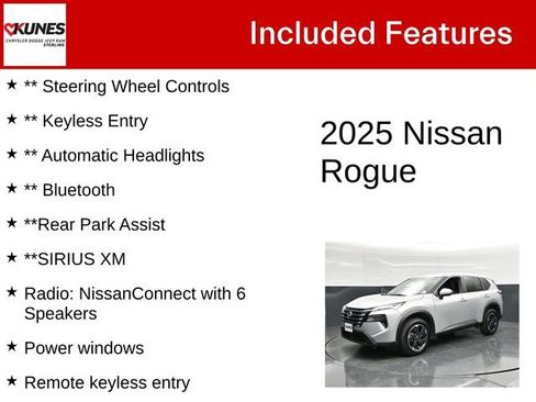 Used 2025 Nissan Rogue SV AWD/4WD image 5