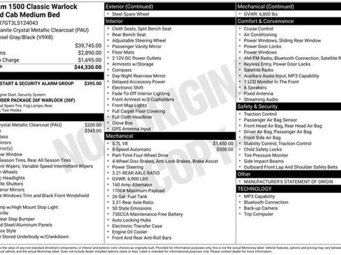 Used 2020 RAM 1500 Warlock AWD/4WD image 9