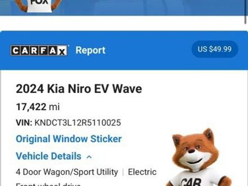 Used 2024 Kia Niro Wave w/ Wave Preserve Package FWD image 6