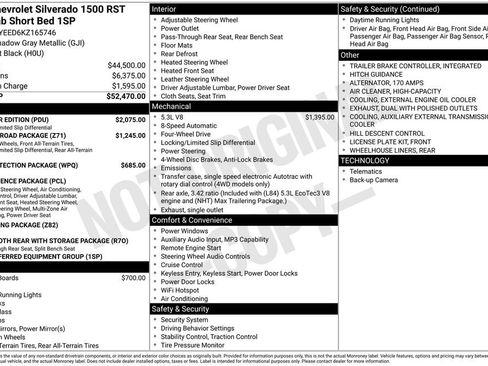 Used 2019 Chevrolet Silverado 1500 RST w/ All-Star Edition AWD/4WD image 26