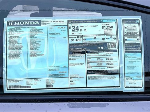 New 2026 Honda Civic Sport image 14