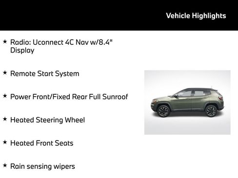 Used 2021 Jeep Compass Trailhawk w/ Sun and Sound Group image 5