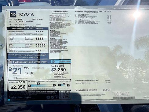 New 2026 Toyota 4Runner TRD Sport image 22