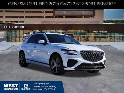 Used 2025 Genesis GV70 2.5T Sport Prestige w/ Sport Prestige Package image 1