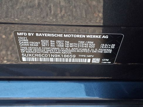 Used 2022 BMW X5 xDrive40i w/ M Sport Package image 27