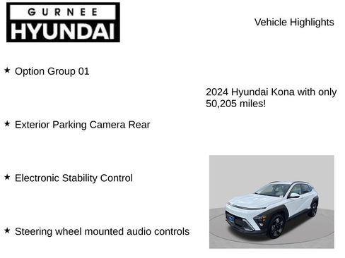 Certified 2024 Hyundai Kona SEL AWD/4WD image 7